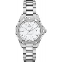 Tag Heuer Aquaracer Pearl White Dial Automatic Ladies Watch WBD2311-BA0740